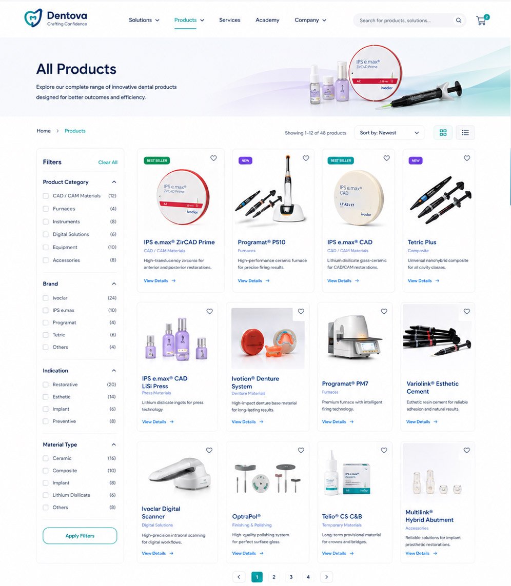 Platform for Dental Solutions and Technicians