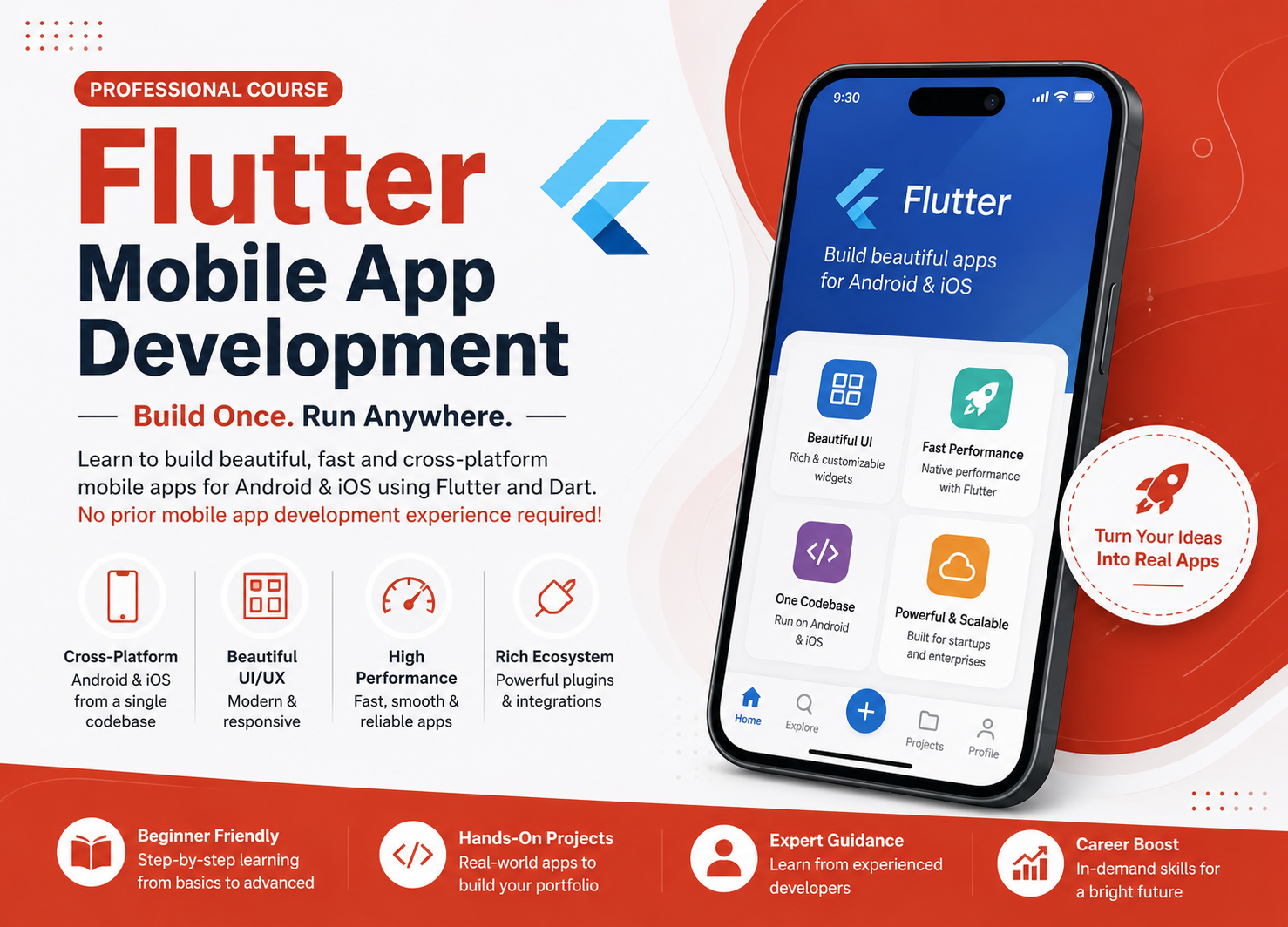 Flutter Mobile App Development