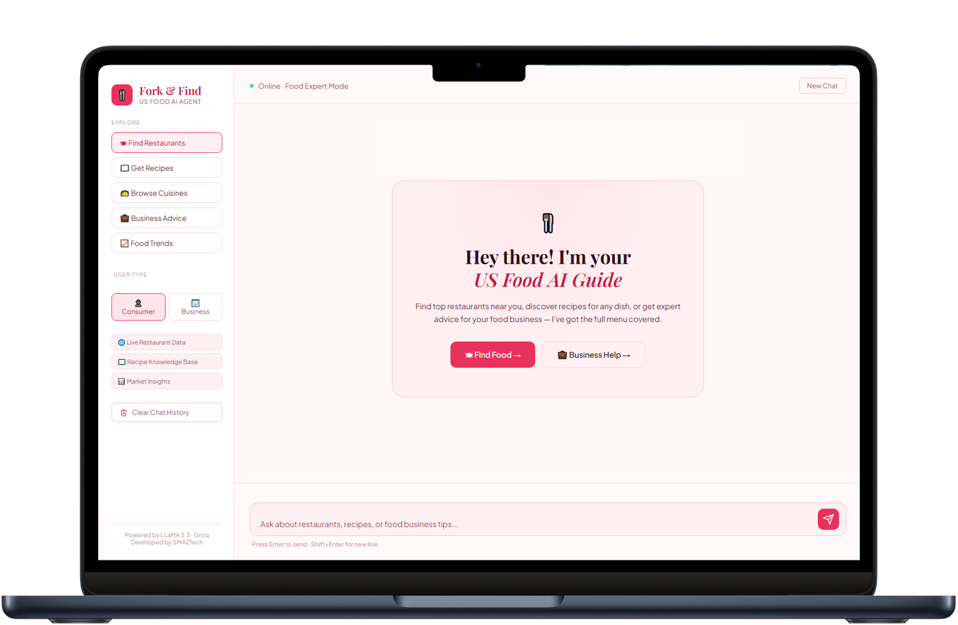Fork & Find AI Assistant