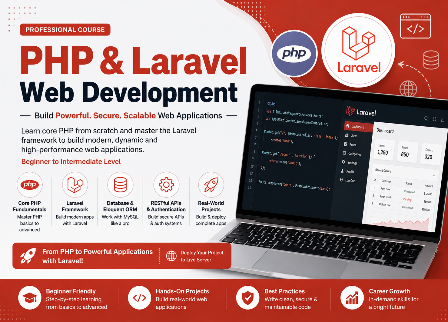 PHP & Laravel Web Development